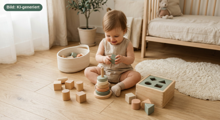 Holzspielzeug für Kleinkinder: 8 Montessori-Favoriten ab 1 Jahr